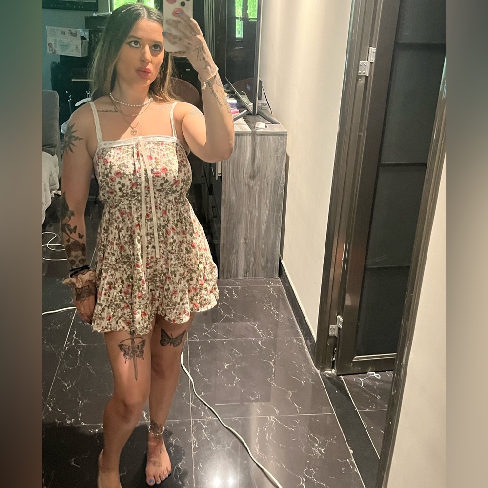 Floral summer dress